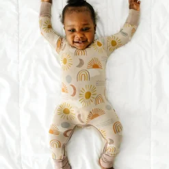 Zippies|Mommy & Me<Little Sleepies Crescent Zippy Desert Sunrise
