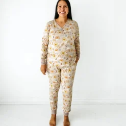 Mommy & Me|Mommy & Me<Little Sleepies Women's Pajama Pants Desert Sunrise