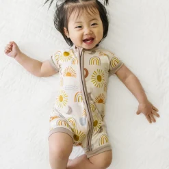 Zippies|Mommy & Me<Little Sleepies Shorty Zippy Desert Sunrise