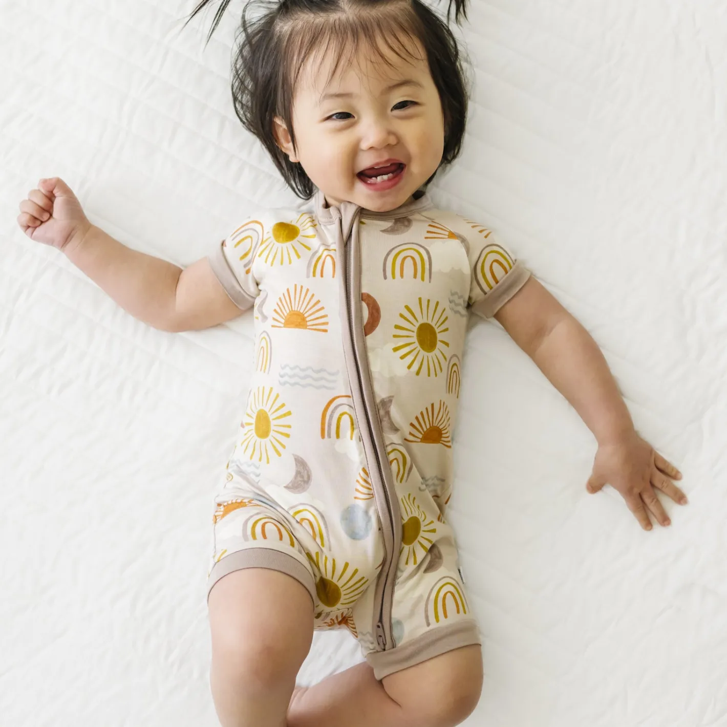 Zippies|Mommy & Me<Little Sleepies Shorty Zippy Desert Sunrise
