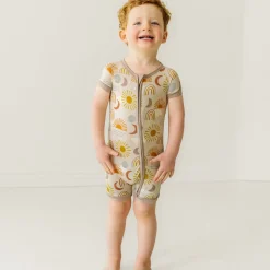 Zippies|Mommy & Me<Little Sleepies Shorty Zippy Desert Sunrise