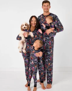 Daddy & Me|Full Family Matching<Little Sleepies Men's Pajama Top Disney Villains