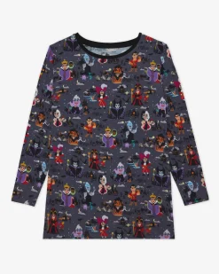 Daddy & Me|Full Family Matching<Little Sleepies Men's Pajama Top Disney Villains