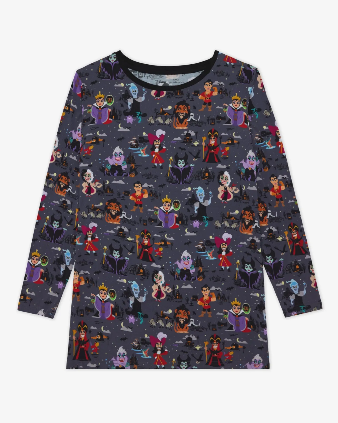 Daddy & Me|Full Family Matching<Little Sleepies Men's Pajama Top Disney Villains