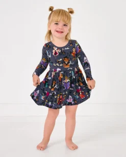 Bamboo Baby Clothes|Bodysuits<Little Sleepies Skater Dress with Bodysuit Disney Villains