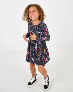 Dresses|Dresses<Little Sleepies Skater Dress Disney Villains