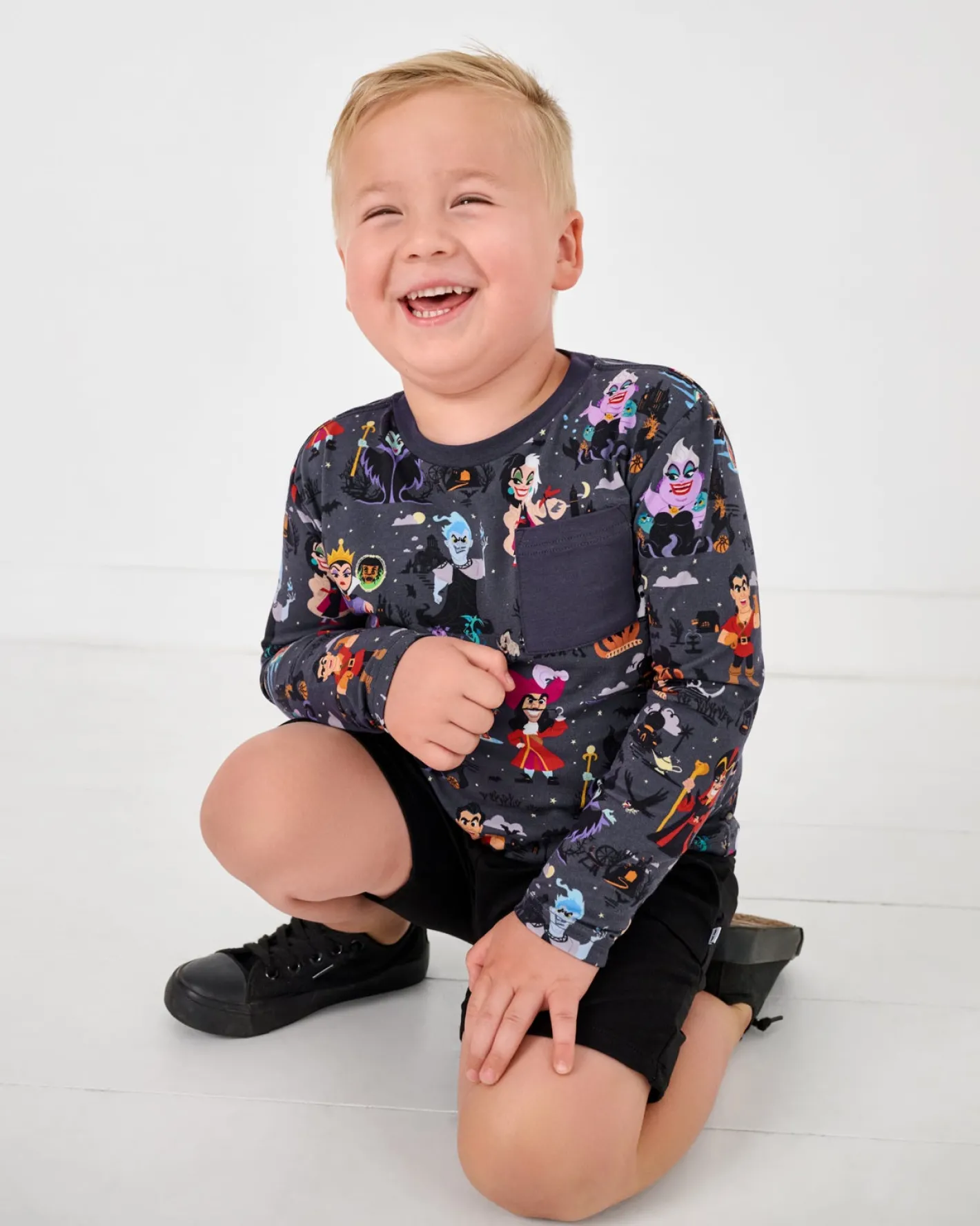 Tops & Tees|Tops & Tees<Little Sleepies Relaxed Pocket Tee Disney Villains