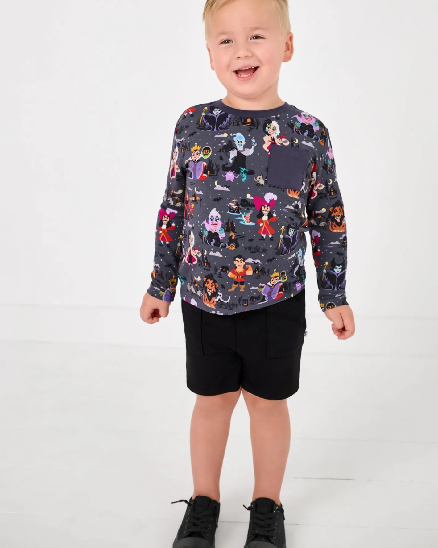 Tops & Tees|Tops & Tees<Little Sleepies Relaxed Pocket Tee Disney Villains