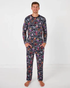 Daddy & Me|Full Family Matching<Little Sleepies Men's Pajama Pants Disney Villains
