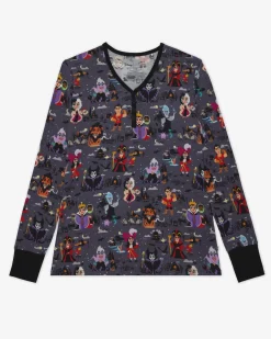 Mommy & Me|Mommy & Me<Little Sleepies Women's Pajama Top Disney Villains