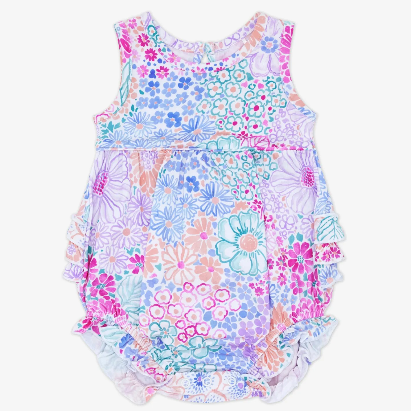 Rompers|Rompers<Little Sleepies Bubble Romper Doodle Blooms