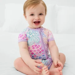 Zippies|Mommy & Me<Little Sleepies Shorty Zippy Doodle Blooms