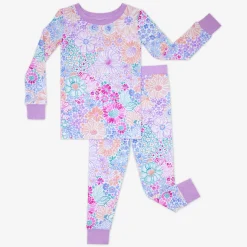 Two-Piece Pj Sets|Two-Piece Pj Sets<Little Sleepies Two-Piece Pajama Set Doodle Blooms