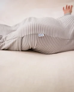 The Newborn Shop|The Newborn Shop<Little Sleepies Infant Gown Dove Gray Stripe
