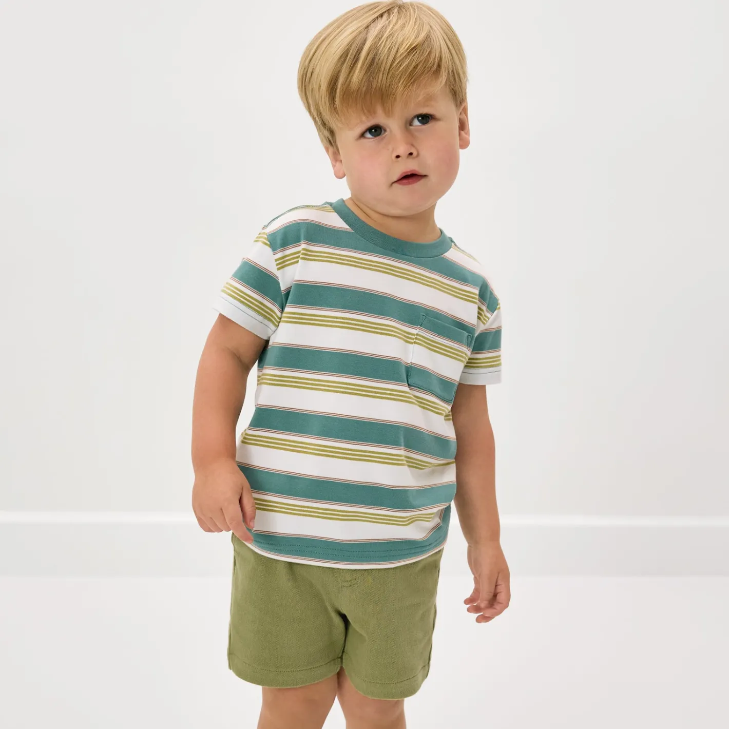 Shorts|Shorts<Little Sleepies Chino Shorts Dry Leaf