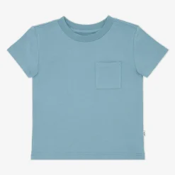 Tops & Tees|Tops & Tees<Little Sleepies Relaxed Pocket Tee Dusk Blue