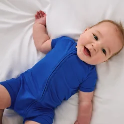 Mommy & Me|Mommy & Me<Little Sleepies Shorty Zippy Electric Blue