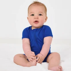 Mommy & Me|Mommy & Me<Little Sleepies Shorty Zippy Electric Blue