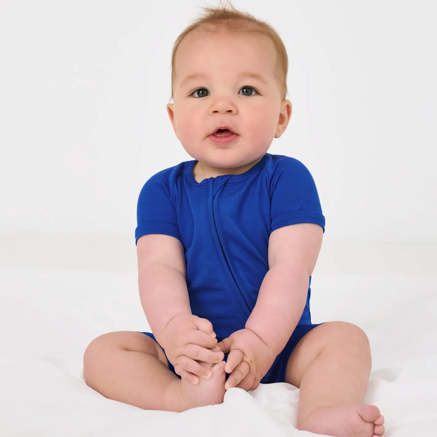 Mommy & Me|Mommy & Me<Little Sleepies Shorty Zippy Electric Blue