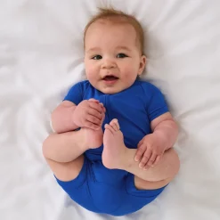 Mommy & Me|Mommy & Me<Little Sleepies Shorty Zippy Electric Blue