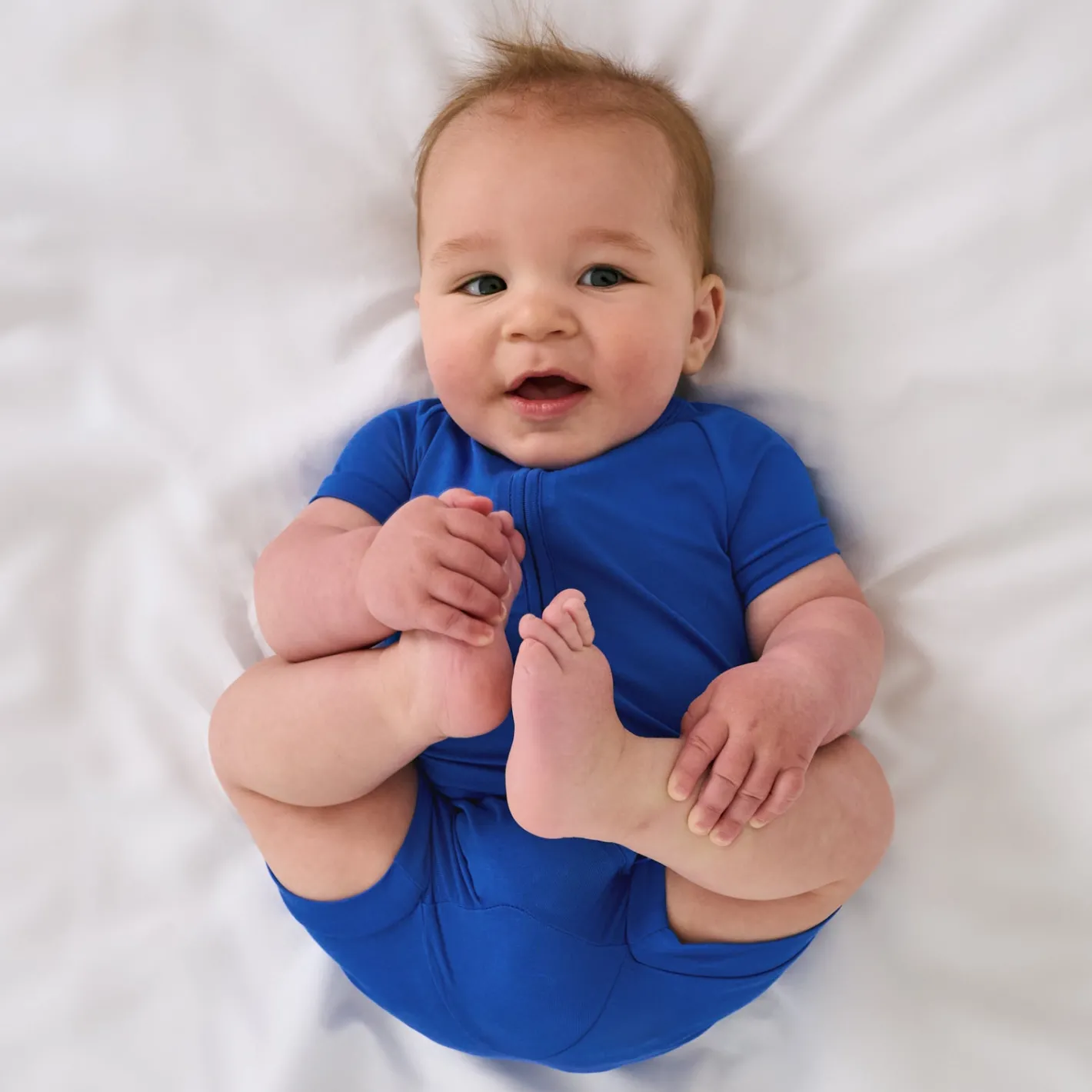 Mommy & Me|Mommy & Me<Little Sleepies Shorty Zippy Electric Blue