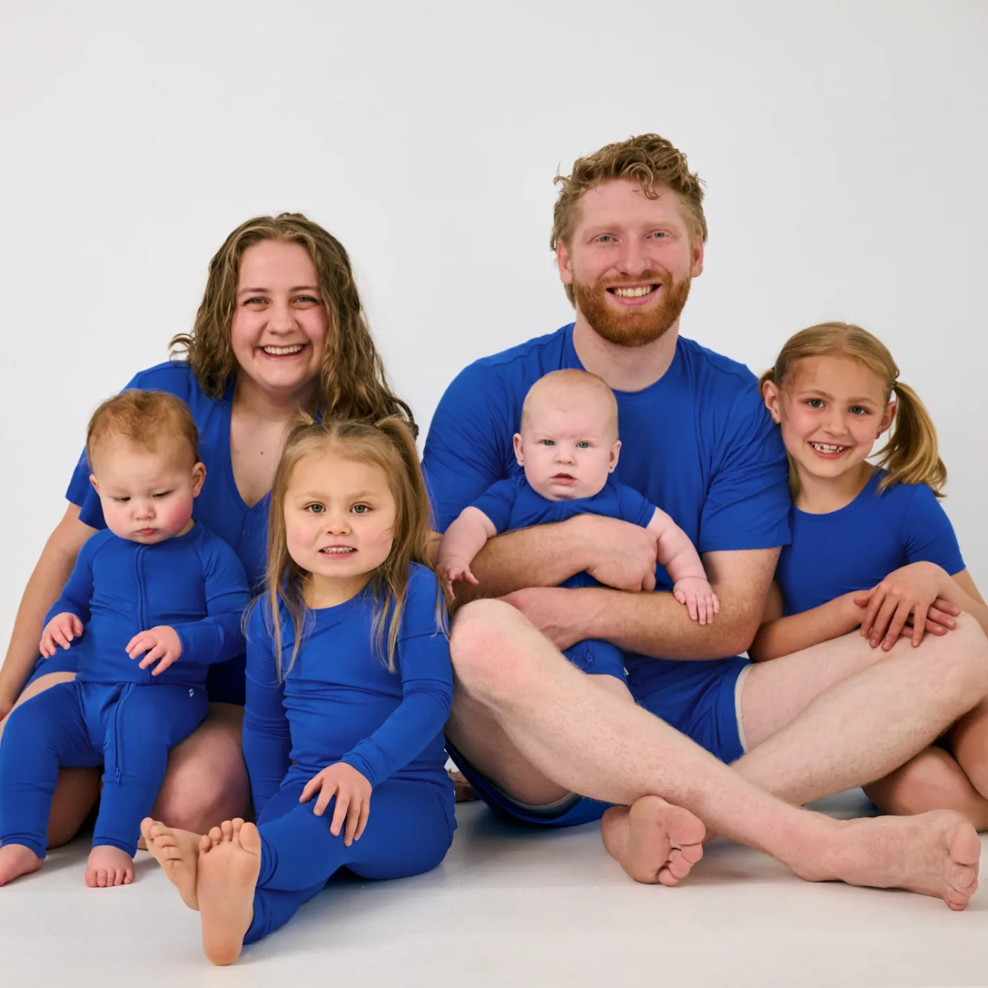 Mommy & Me|Mommy & Me<Little Sleepies Women's Pajama Shorts Electric Blue