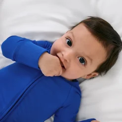 Mommy & Me|Mommy & Me<Little Sleepies Zippy Electric Blue