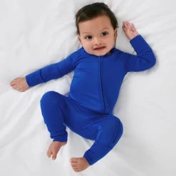 Mommy & Me|Mommy & Me<Little Sleepies Zippy Electric Blue