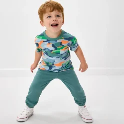 Tops & Tees|Tops & Tees<Little Sleepies Relaxed Pocket Tee Electric Camo