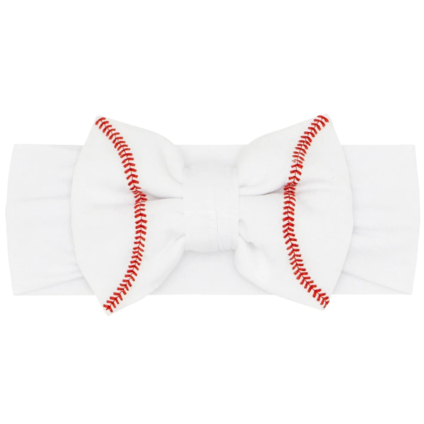 Hats & Headbands<Little Sleepies Luxe Bow Headband Embroidered Baseball