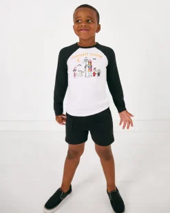 Tops & Tees|Tops & Tees<Little Sleepies Raglan Tee Everybody Scream