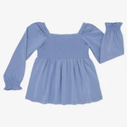 Tops & Tees|Tops & Tees<Little Sleepies Smocked Peasant Top Faded Violet
