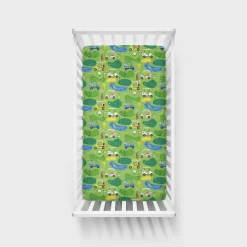 Sheets<Little Sleepies Fitted Crib Sheet Fairway Fun