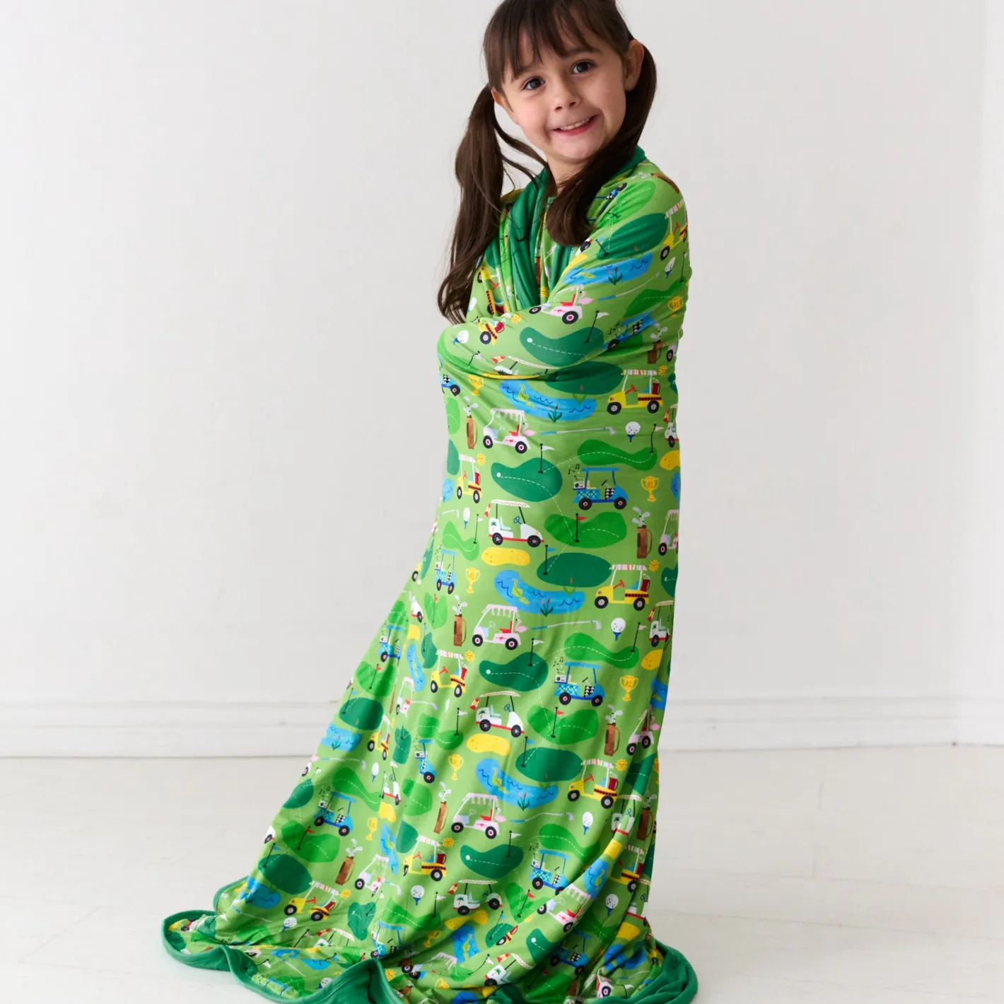 Cloud Blankets|Cloud Blankets<Little Sleepies Large Cloud Blanket® Fairway Fun