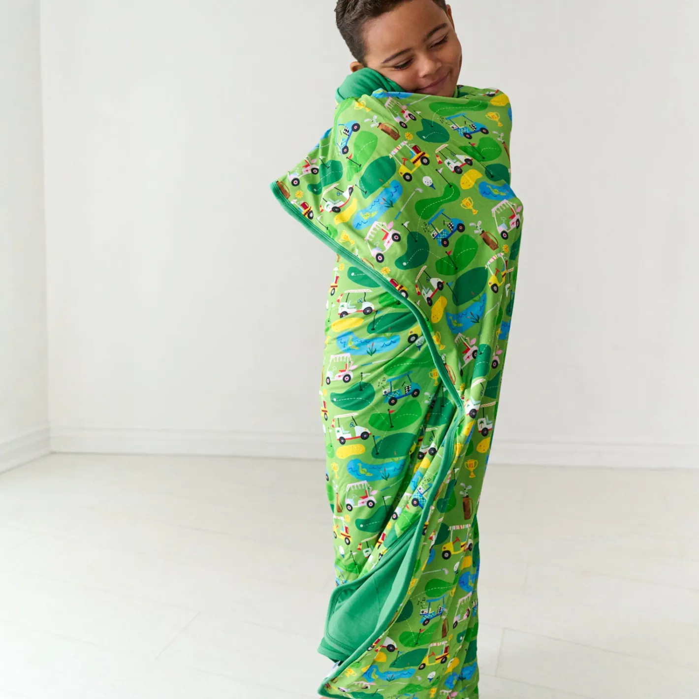 Cloud Blankets|Cloud Blankets<Little Sleepies Large Cloud Blanket® Fairway Fun
