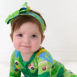 Hats & Headbands<Little Sleepies Luxe Bow Headband Fairway Fun