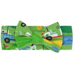 Hats & Headbands<Little Sleepies Luxe Bow Headband Fairway Fun