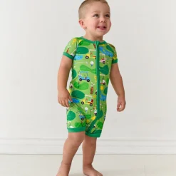 Zippies|Mommy & Me<Little Sleepies Shorty Zippy Fairway Fun