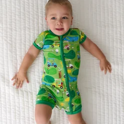 Zippies|Mommy & Me<Little Sleepies Shorty Zippy Fairway Fun
