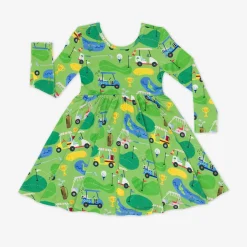 Dresses|Dresses<Little Sleepies Twirl Dress Fairway Fun
