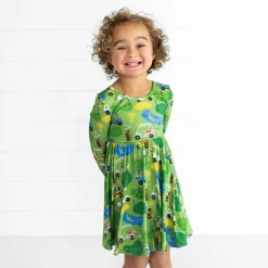 Dresses|Dresses<Little Sleepies Twirl Dress Fairway Fun