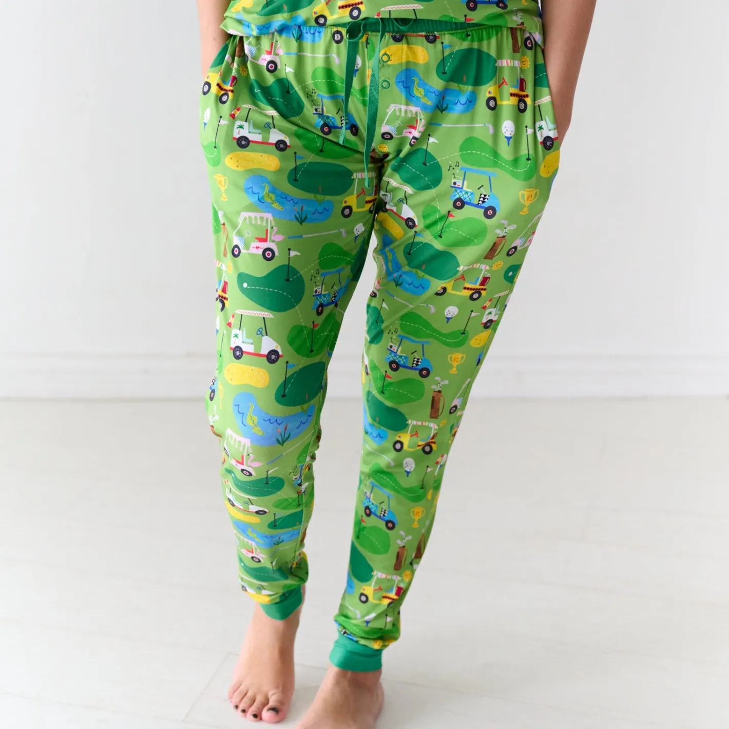 Mommy & Me|Mommy & Me<Little Sleepies Women's Pajama Pants Fairway Fun