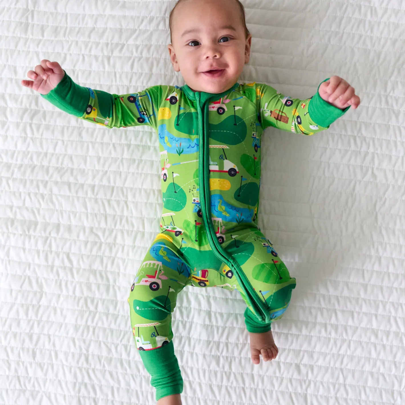 Mommy & Me|Mommy & Me<Little Sleepies Zippy Fairway Fun