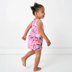 Bamboo Baby Clothes|Rompers<Little Sleepies Bubble Romper Farm Fam
