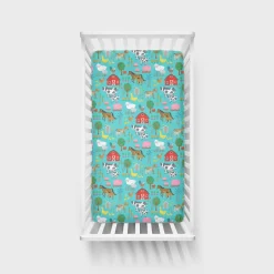 Sheets<Little Sleepies Fitted Crib Sheet Farm Fam