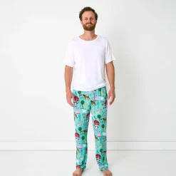 Daddy & Me|Men's<Little Sleepies Men's Pajama Pants Farm Fam