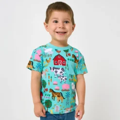 Tops & Tees|Tops & Tees<Little Sleepies Relaxed Pocket Tee Farm Fam
