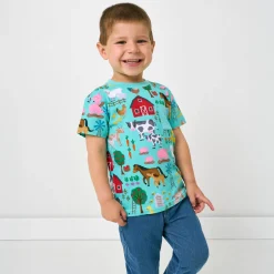 Tops & Tees|Tops & Tees<Little Sleepies Relaxed Pocket Tee Farm Fam