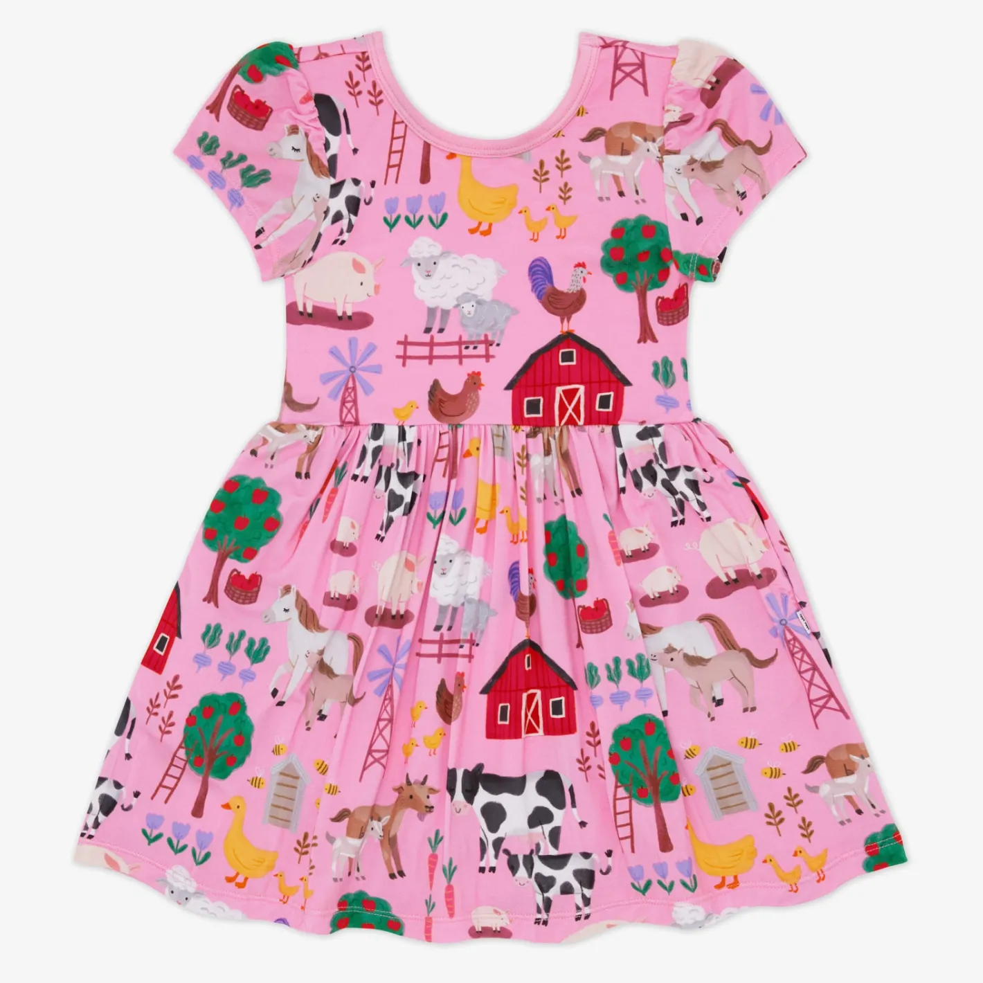Dresses|Dresses<Little Sleepies Skater Dress Farm Fam