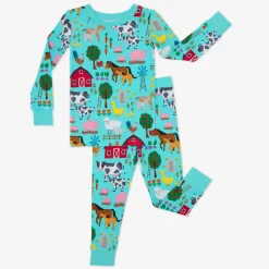 Two-Piece Pj Sets|Two-Piece Pj Sets<Little Sleepies Two-Piece Pajama Set Farm Fam
